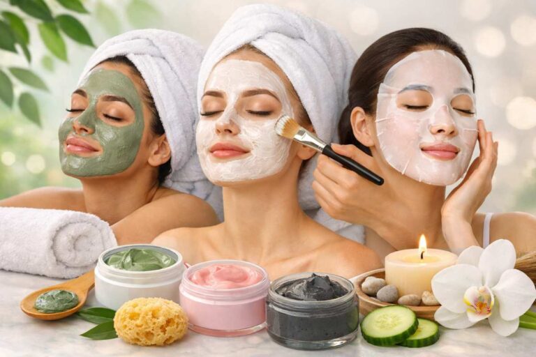 Maschere viso per la pelle